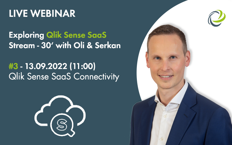 Live-Webinar Qlik Sense Saas #3: Connectivity