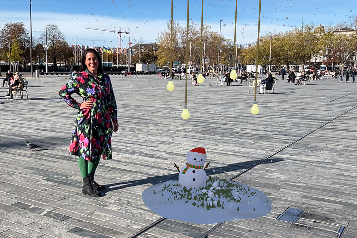 Weisse Weihnacht und Weihnachtsbeleuchtung garantiert