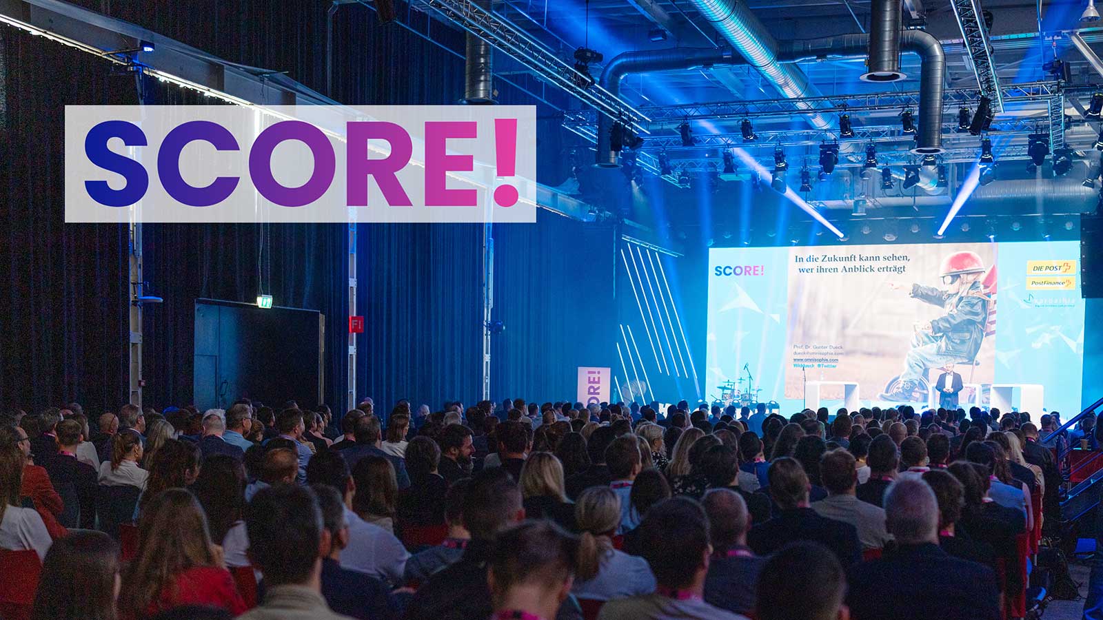 SCORE! 2024 Swiss Conference for Retail and Event auf der