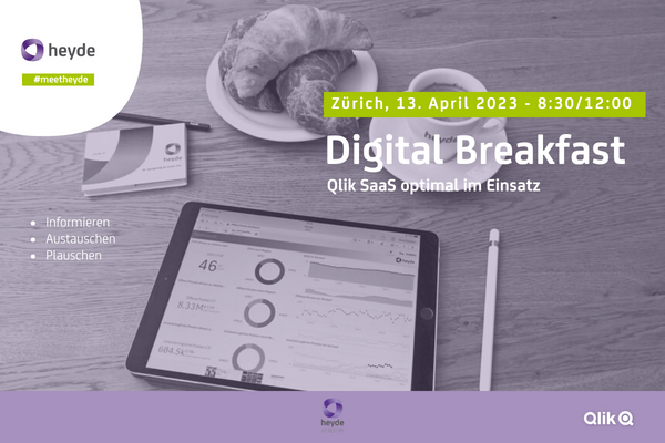 Digital Breakfast: Qlik SaaS optimal im Einsatz