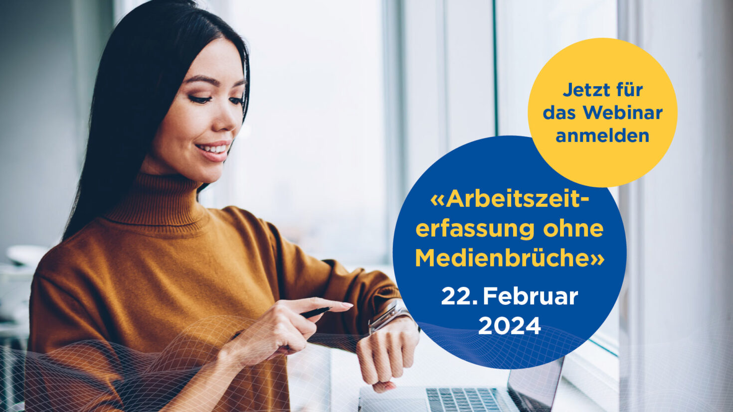 Webinar: Arbeitszeiterfassung ohne Medienbrüche