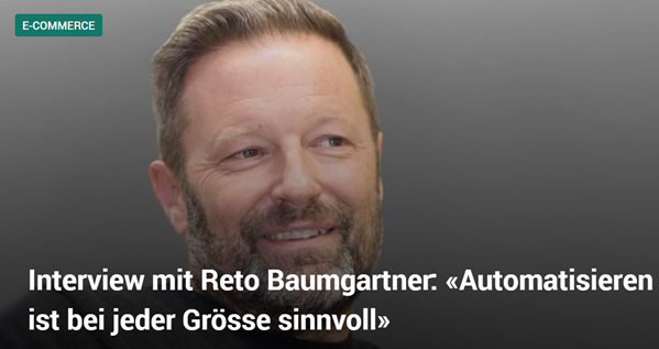 Reto Baumgartner, My Sign im Interview zum E-Commerce Automation Report