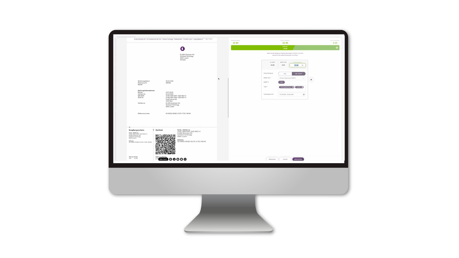 KLARA Business Paket - Buchhaltung, CRM & eArchiv