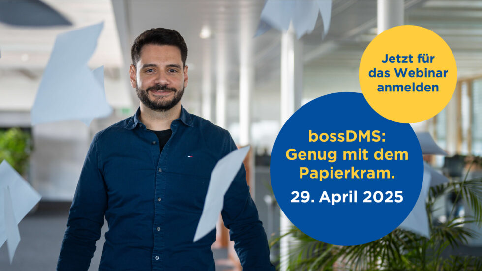Webinar: Effizientes Dokumentenmanagement mit bossDMS