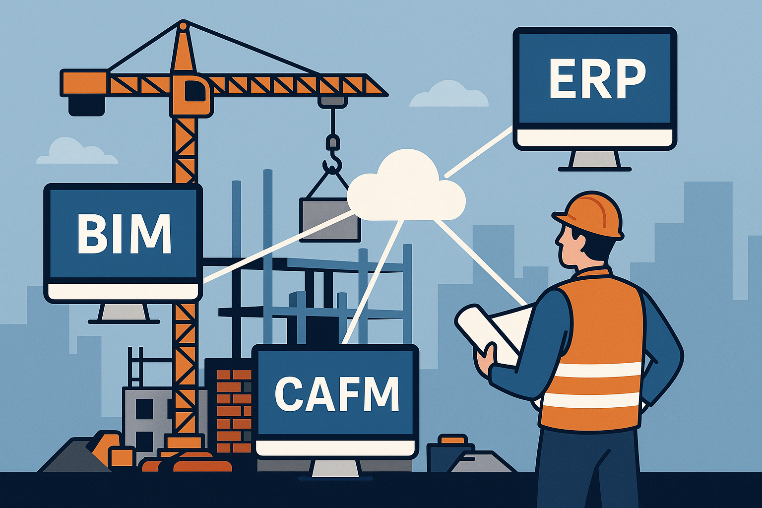 BIM, ERP und Co.: Daten integrieren für erfolgreiche Bauprojekte