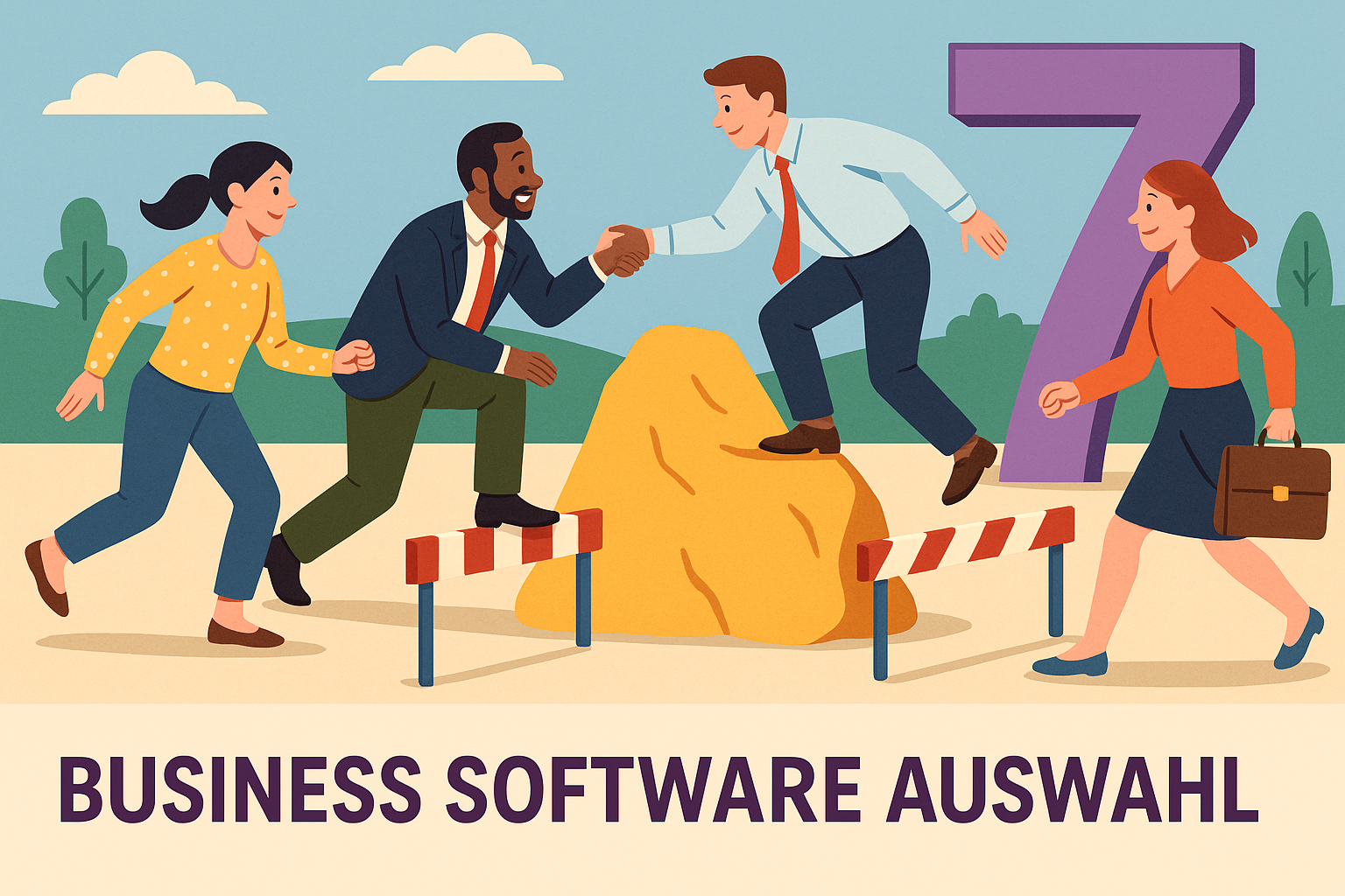 Welches sind die grössten Hürden bei der Einführung von Business Software?