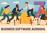 Welches sind die grössten Hürden bei der Einführung von Business Software?