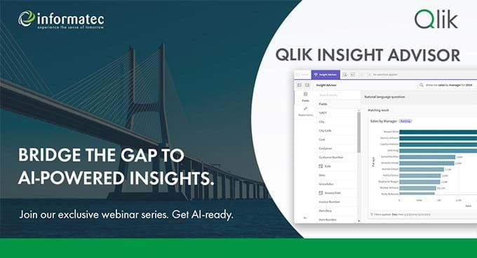 LIVE-WEBINAR: KI Insights Webinarreihe – Qlik Insight Advisor