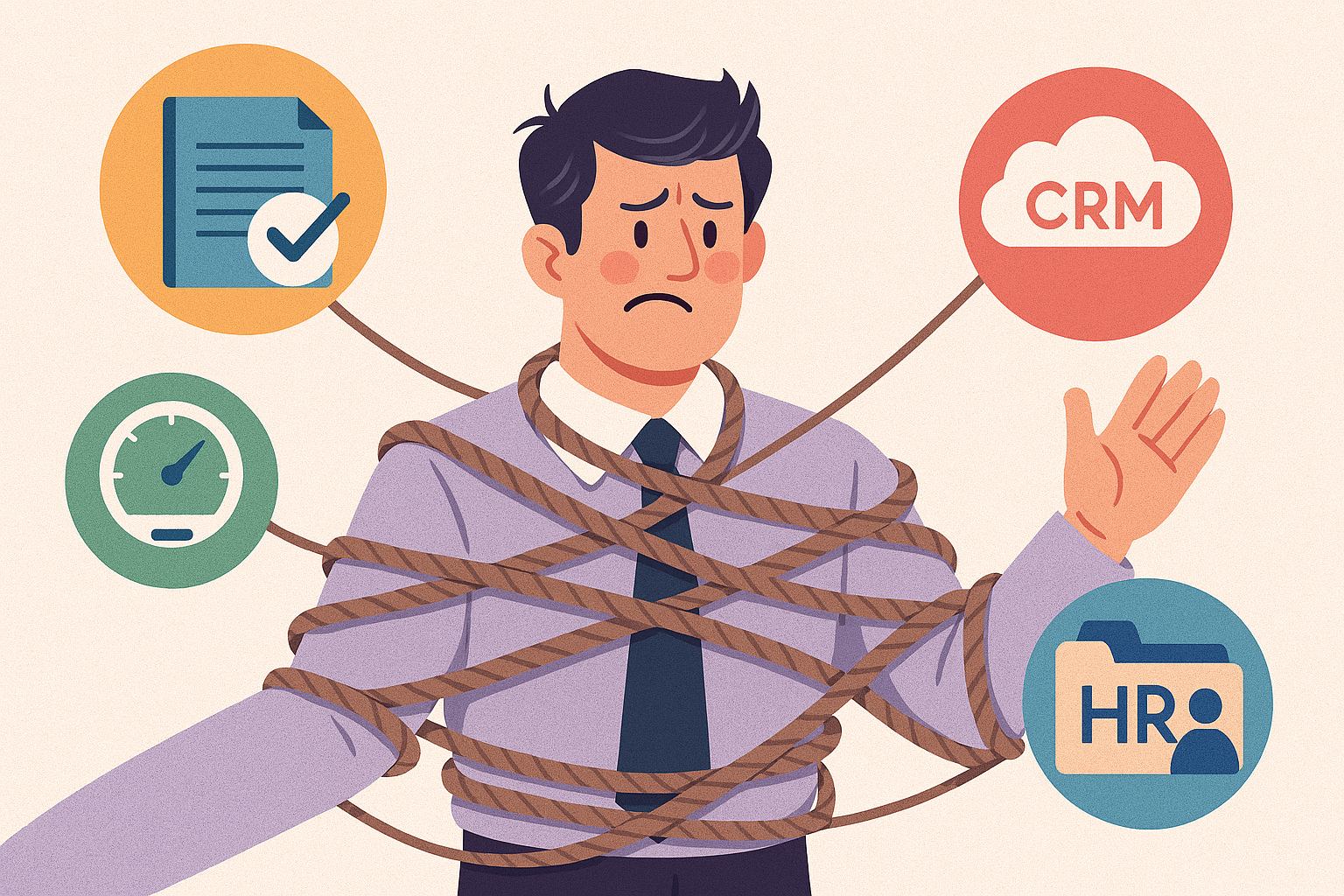 HR in der Tool-Falle: Mehr ist nicht gleich besser