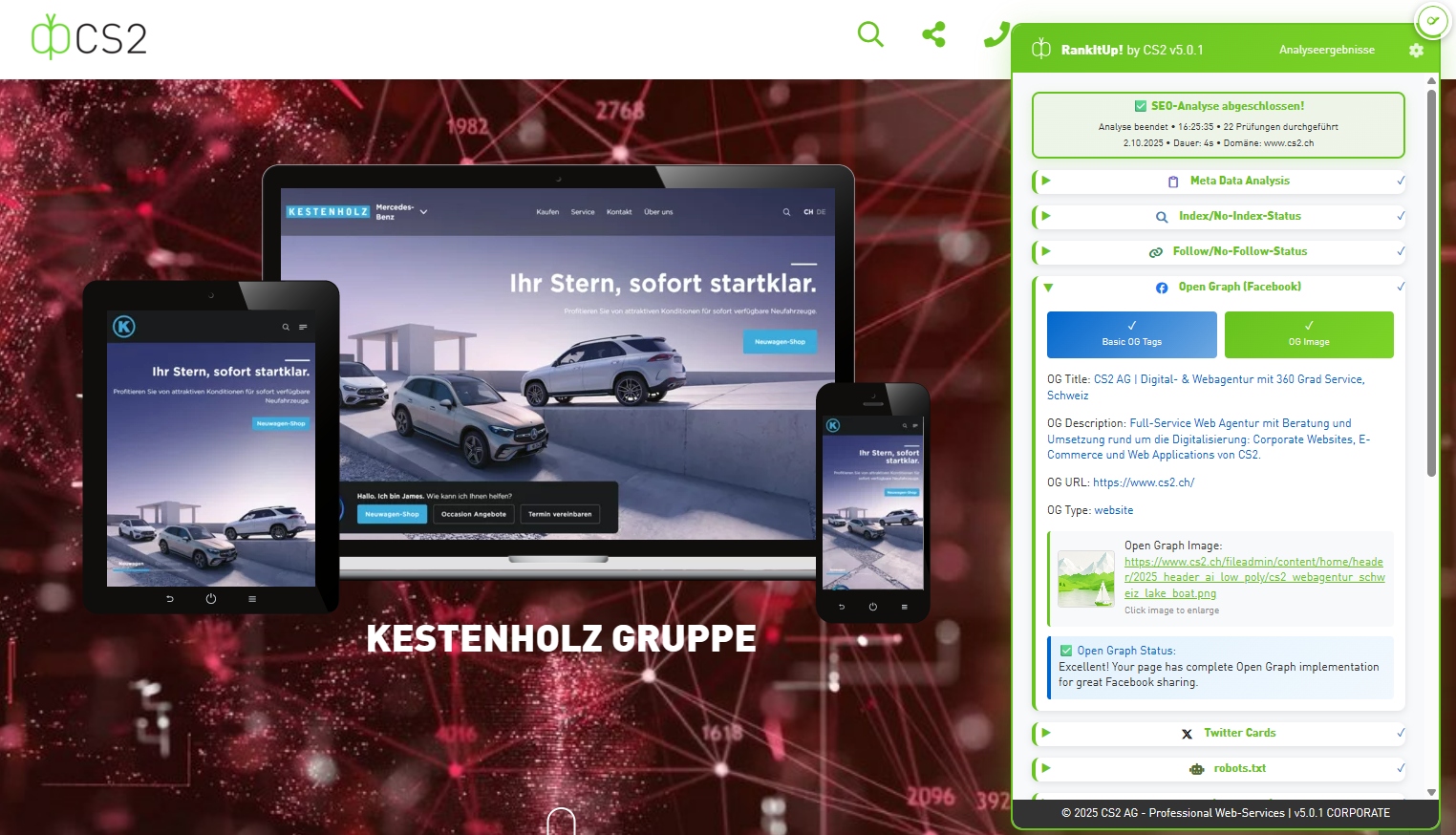 CS2 bringt mit „RankItUp!“ ein kompaktes SEO-Analysewerkzeug f&#252;r den Browser