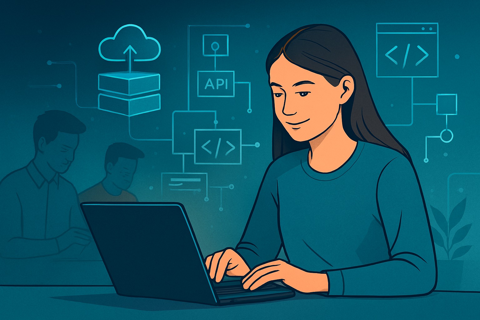 Vom Quereinstieg zur Plattform­entwicklerin: Mein Weg in die IT