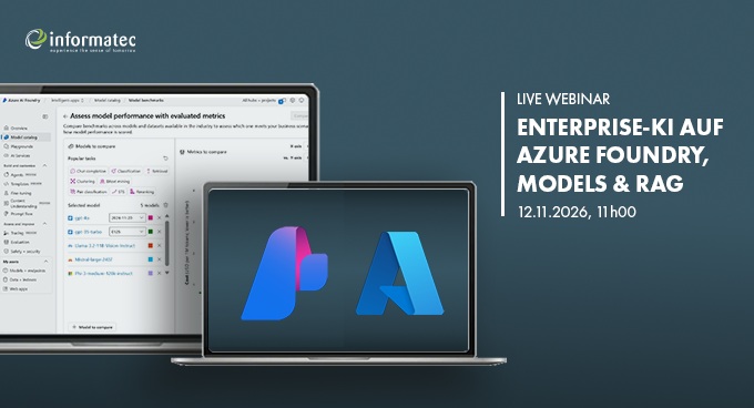 Webinar: Enterprise-KI auf Azure Foundry, Models & RAG