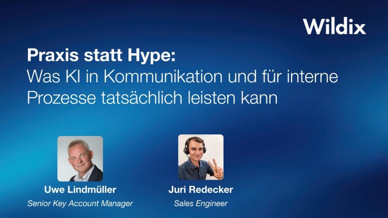 Webinar: Was KI in Kommunikation und für interne Prozesse tatsächlich leisten kann