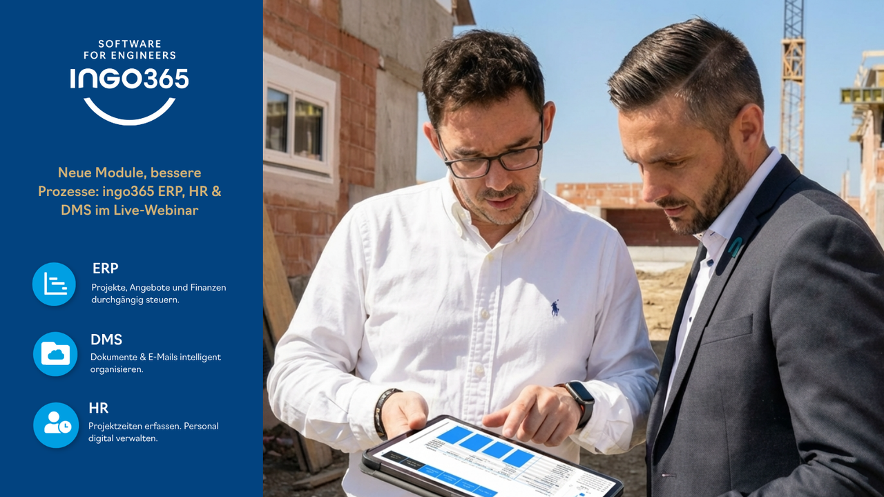 Webinar: Personal & Dokumente im Planungsbüro digitalisieren