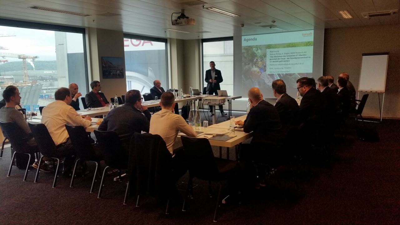 Gelungener Kick-off für die "Infrastructure & Security"-Plattform