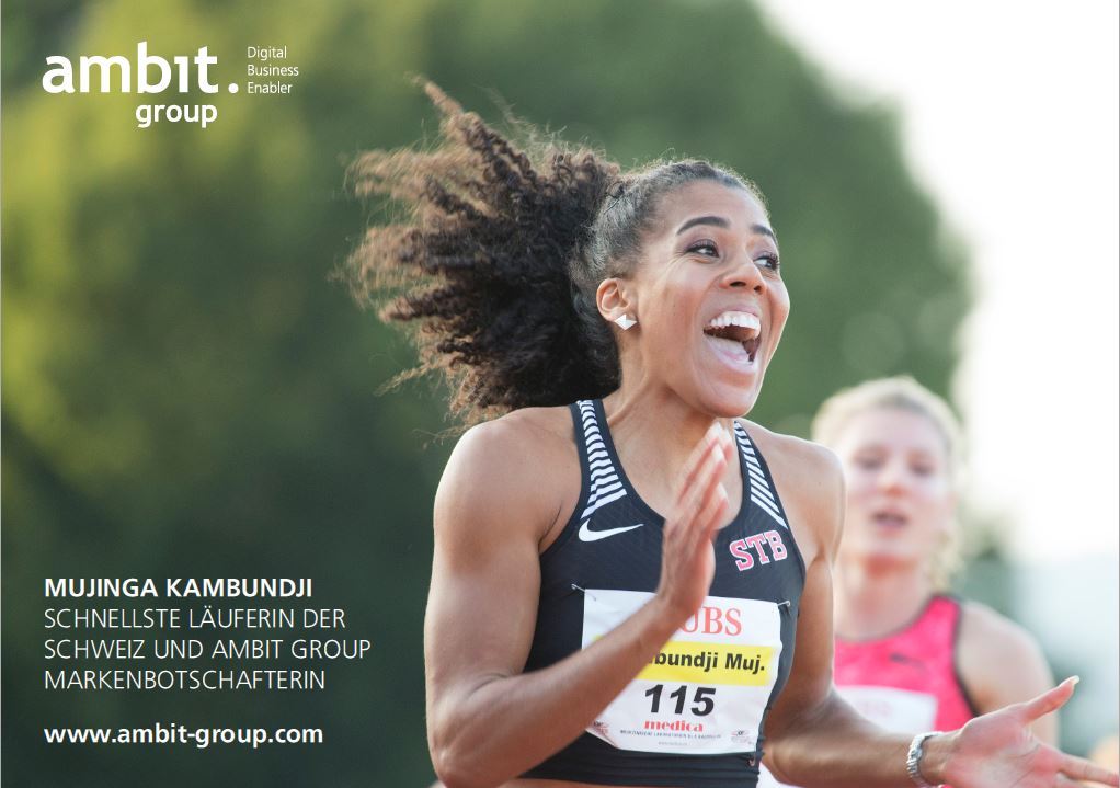 Schnellste Schweizerin auf der topsoft - Mujinga Kambundji