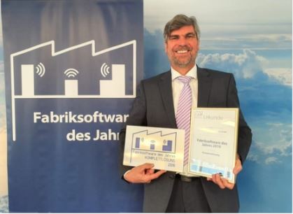 PSI erhält Auszeichnung für die beste „Fabriksoftware des Jahres 2019“
