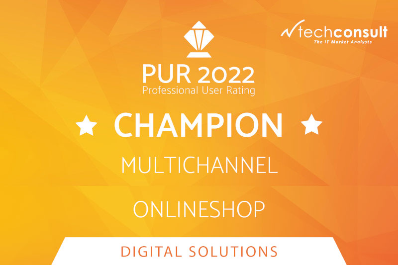 Zweites Jahr in Folge mit Champion-Platzierung für «Onlineshop» und «Multichannel» ausgezeichnet